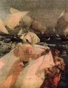 Joaquin Sorolla Bathing oil painting picture wholesale